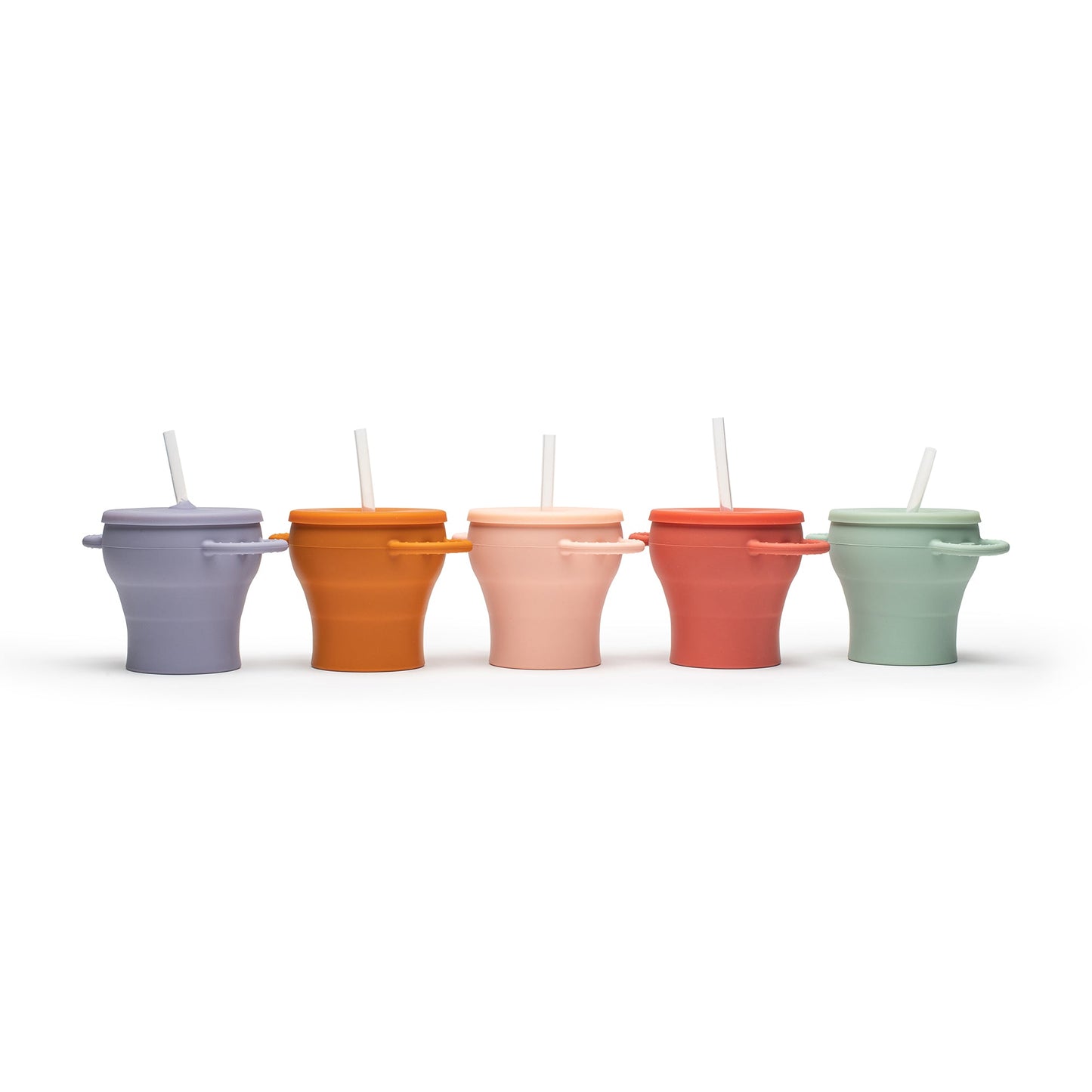 Collapsible Snack CupCollapsible Snack CupsTrippin' Along BoutiqueTrippin' AlongCyanFood Grade SiliconeCollapsible Snack Cup