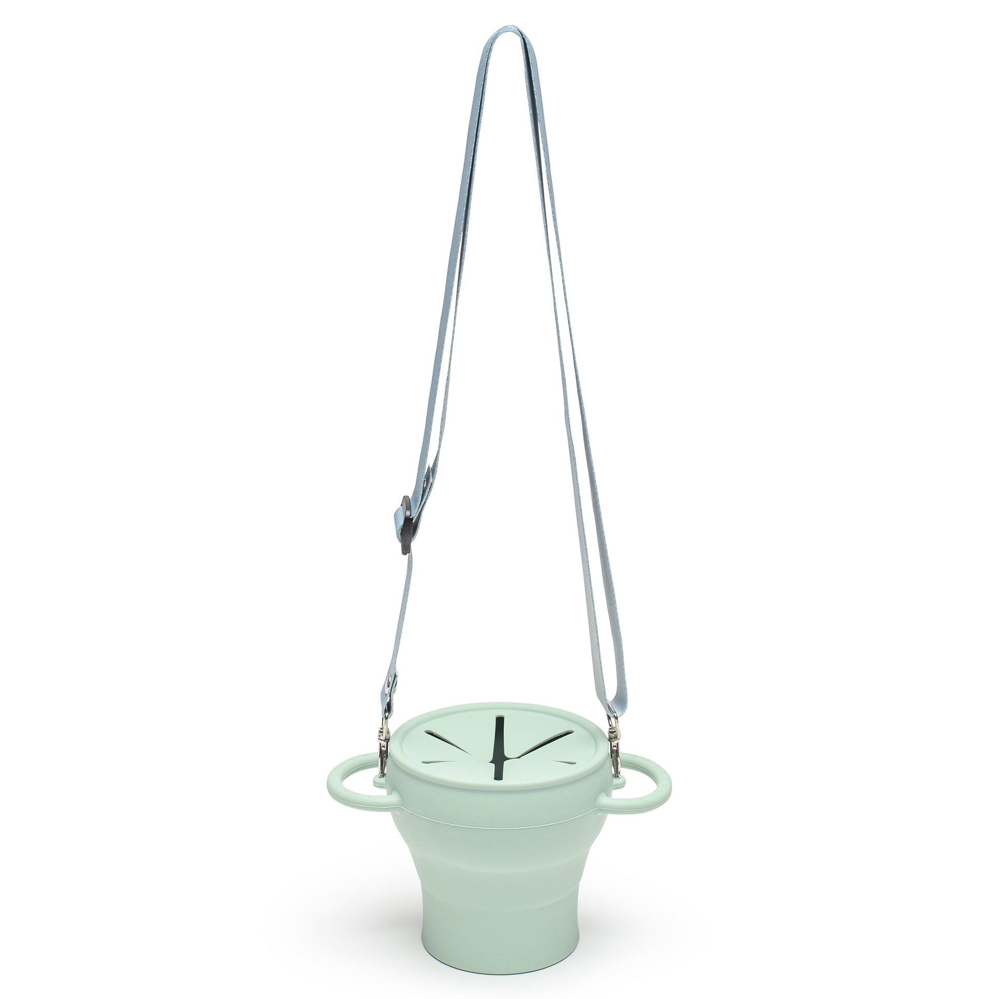 Collapsible Snack CupCollapsible Snack CupsTrippin' Along BoutiqueTrippin' AlongClayFood Grade SiliconeCollapsible Snack Cup