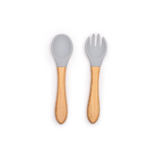 Toddler Tensils Spoon and Fork SetTrippin' Along BoutiqueTrippin' AlongBlushToddler Tensils Spoon and Fork Set